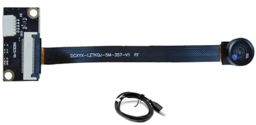 Desikixudy OV5640 Videokameramodul mit 5 Millionen USB-Modulen für Notebook-Festplatte für DIY-Elektronik-Komponenten, langlebig, 120 Grad