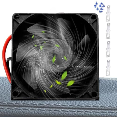 Chauffage de voiture portable – Ventilateur de désembuage 300 W pour dégivrage de pare-brise et fenêtre - Dégivrage rapide du désembuage - Ventilateur de chaleur pour toutes les voitures