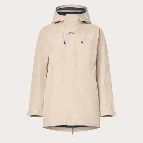 Oakley Womens Sub Temp Recycled Gore-Tex Tech Jacket, Humus, Large
