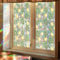 GORGECRAFT 100x43cm Zitronen Regenbogen Sichtschutzfolie Für Fenster 3D Statische Blumenblätter Glasfolie Sonnenfänger Fensterabdeckung Kunststoff Nicht Klebend Wiederverwendbarer Aufkleber Prisma Geb