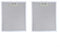 Zilimontt 2 x Dunstabzugshaubenfilter für Rangemaster Dunstabzugshaube, 5-lagiger Aluminium-Dunstabzugshaubenfilter, Ersatz 300 x 250 mm, Metallfettfilter