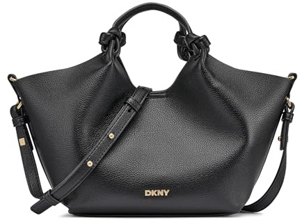 DKNY Handtasche Umhängetasche Paula Tote Bag Blk/Gold schwarz