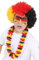 Orlob Shutter Shades Party-Brille Deutschland Fussball-Fanartikel schwarz-rot-gelb Einheitsgröße