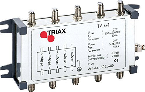 Triax TV 4+1 Koaxiales Schutzgerät