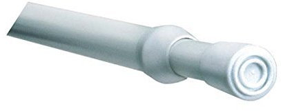 Easy fit Aluminium Extendable Tension Rod - Spring loaded Twist and Fit Net curtain rod (100cm - 150cm)