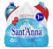 Eau Sant'Anna Bouteilles d'eau pétillante 1,0 litre | Eau Minérale Pétillante Oligominérale Minimalement minéralisée | Bouteilles en Plastique 100% Recyclable | Pack 6 Bouteilles