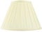 National Lighting Decorative Tapered Table/Floor Lampshade - 18-Inch Empire Drum Lamp Light Shade in Cream Fabric - 40W E14/B22 Candle Incandescent or LED (Not Included)