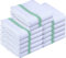 Utopia Towels 200GSM Küchentücher [12er Pack - 38 x 64 cm] Geschirrtücher aus 100% Baumwolle super saugfähig Maschinenwaschbare Geschirrhandtücher (Grün)