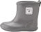 Weishuo Stivaletti Pioggia Bambino Scarpe da Pioggia Antiscivolo Impermeabili Stivali di Gomma per Bambini da 1 a 8 anni, Taglia del Produttore 15, 23 EU, Grigio