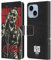 Head Case Designs Offizielle AMC The Walking Dead Negan Staffel 10 Darsteller Portraits Leder Brieftaschen Handyhülle Hülle Huelle kompatibel mit Apple iPhone 14 Plus