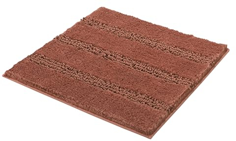 Kleine Wolke Badteppich, Polyester, Terracotta, 60x60cm