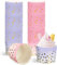 100 Stücke Muffinförmchen Papier, Mini Muffin Cases Cupcake Formen Papier Muffinpapierförmchen Papierförmchen für Muffins (Rosa + Lila)