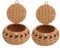 JOINPAYA 2pcs Straw Pot Go Rattan Key Bowl for Entryway Table Small Wicker Basket Game Mini Go Chess Griddle Wicker Key Bowl for Entryway Table Storage Container for Go Chess Grass Brown
