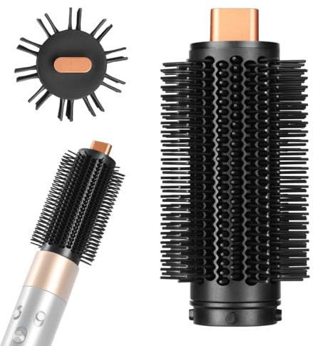 Grande brosse ronde volumisante Compatible pour Dyson Airwrap, Crée des styles volumineux avec moins de frisottis, compatible avec HS01/HS05/HS08, cuivré-3.8cm