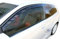 J&J AUTOMOTIVE | Windabweiser Passend Für Civic 3-Türer 2001-2005, Heko Regenabweiser, Getönt, Set 2-Teilig, Vorne, Aerodynamisch