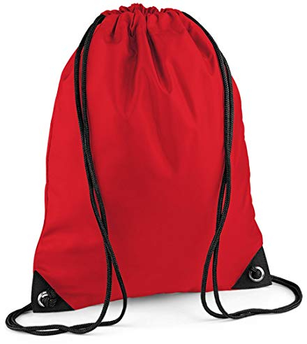 Shirtinstyle Sportbeutel, Gymnastikbeutel, Gymsac, Schuhbeutel mit Kordel, Farbe red