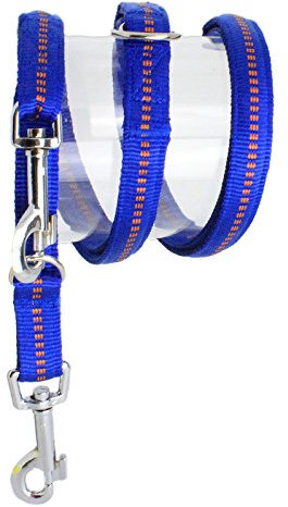 Koch G4431910 Nylon-Leine 4fach verstellbar gepolstert, M, royal, breite: 19 mm