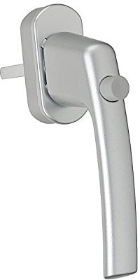 MACO Fenstergriff Tresor - Sperrknopf, silber lackiert,224258, 1 Stück,224258