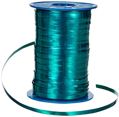 Präsent C.E. Pattberg Mexico Geschenkband metallic tannengrün, 400 m Ringelband zum Einpacken von Geschenken, 5 mm Breite, Zubehör zum Dekorieren & Basteln, Dekoband, Anlass