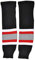 Sherwood Unisex Kinder Sher-wood Nhl Stutzen, Schwarz/Weiß/Rot/Grau, Bambini EU