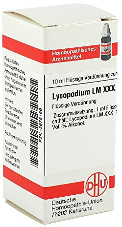Lycopodium LM XXX DHU Dilution, 10 ml Lösung