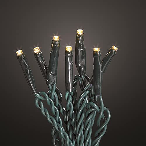 Hellum Lichterkette 100 LED warmweiß Erweitungerungsset 10 m Lichtlänge Outdoor Außen 577037