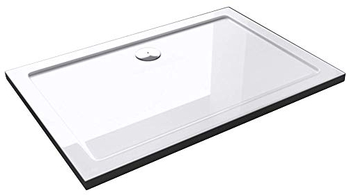 Mai & Mai Plato de ducha Lucia/Faro en blanco, 90x140x4cm forma: rectangular
