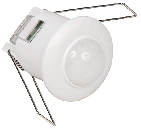 McShine - IR/Infrarot Bewegungsmelder | LX-680 | 360°, 800W, weiß, Unterputz, LED geeignet