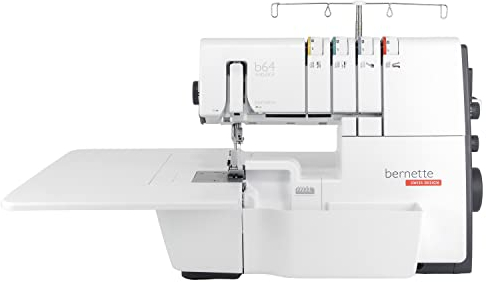 Bernina Bernette 64 Airlock 4 Faden Overlock mit Lufteinfädelung