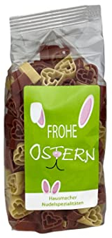 5x 250 gr. Nudeln Motiv: Frohe Ostern/Geschenk/Kundengeschenk/Gastgeschenk