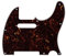 ROZILO Pickguard mit 8 Löchern für Telecaster USA/Mexican Fender (Dark Tortoise)