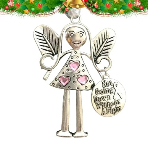 Crazy Beautiful Friends Forever Engel Ornament – Weihnachtsengel Freundschaft Ornamente Geschenk, Weihnachtsbaum hängende Ornamente, Freundschaftsgeschenk für beste Freunde
