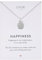 LUUK LIFESTYLE Kette mit Apfel Anhänger, Schmuckgeschenk, filigrane Damen Halskette aus robustem Edelstahl, wasserfest & langlebig, silber
