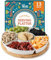 Chef Tacos Ceramic Taco Serving Platter - Divided Serving Tray for Taco Tuesday Lazy Susan Taco Bar - Chip and Dip Serving Set for Party - Appetizer Serving Tray for Salsa, Snacks (33 cm)