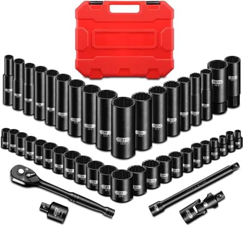 45 Piece 3/8 Drive Socket Set