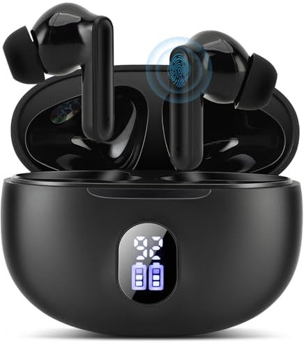 exsulity Audífonos traductores de idiomas AI, soportan traducción en línea de 144 idiomas en tiempo real, 5 modos de traducción, auriculares con Bluetooth y aplicación, ideales para viajes y