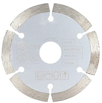 UZAMIRLEX Kreissägeblatt, 210mm Gehrungsdiamant 85/89mm Trockentrennscheibe for Beton Keramik Ziegel Marmor Stein Trennscheiben Rund(85x15mm)