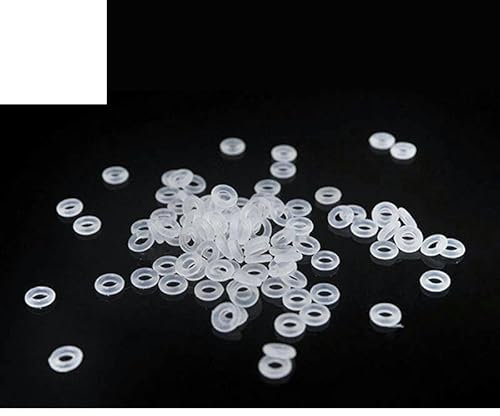 10 pezzi O-ring in silicone CS 1 mm di spessore OD 4/4,5/5/5,5/6/6,5/7/7,5/8/8,5/9/9,5/10/40,5/11/11,5/12/13,0 mm Anelli di guarnizione in gomma - OD 5 mm