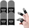 OUDQFCJ 4Pezzi Gaming Finger Sleeve, Guanti Gaming Traspiranti e Antisudore, Ultra Sensibili per Touchscreen, Compatibili con Telefoni da Gaming