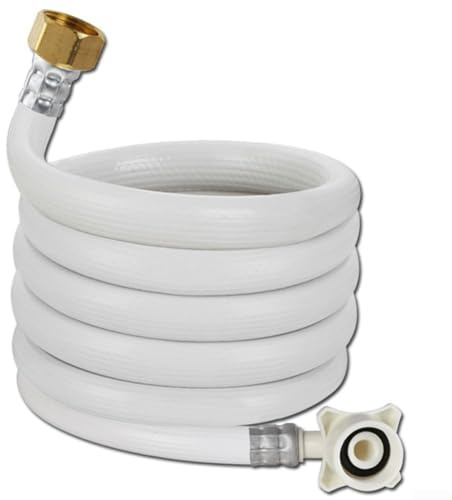 Washing Machine Hose 1.5m Cold Water, Inlet Pipe for Dishwasher Refrigeration Unit Fully Automatic Washer Connection