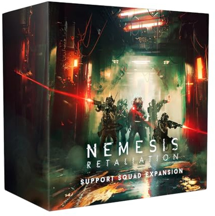 Awaken Realms | Nemesis Retaliation Support Squad Expansion | Brettspiel Erweiterung | 1-5 Spieler | 120 Minuten