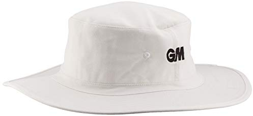 Gunn & Moore GM Panama Cricket Hat White Medium
