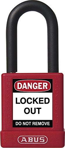ABUS 74/40 Padlock Sperre Aus Rot