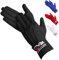 EVO Winter Thermo Innen Handschuhe Golf Ski Fahrrad Motorrad Wandern Basisschicht - Schwarz, L