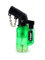 PROF Briquet Tempête Chalumeau Torche Rechargeable gaz - Réglable (Vert)