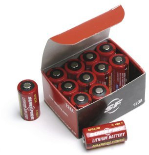 Surefire 12 Pack Boxed 123A Lithium Batteries, Model: SF12-BB, Gadget & Electronics Store