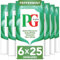 PG Tips | Peppermint Tea Bags Bulk | Individually Wrapped Tea Bags | String & Tagged | Refreshing & Minty Taste | 6 Packs | 150 Plant Based Biodegradable Envelopes