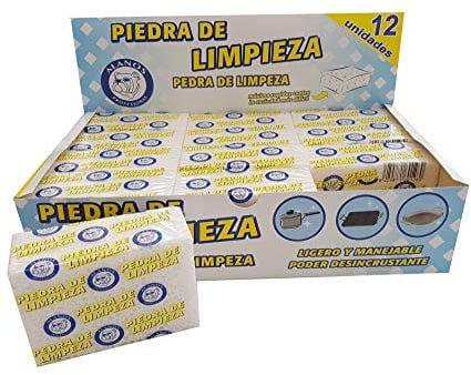 Alanos Profesional 12 Piedras de Limpieza desincrustantes para planchas, sartenes y utensilios de cocina.