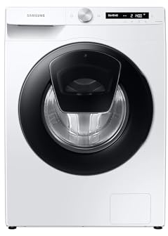 Lave linge frontal 9 Kg Samsung WW90T554DAW/S3 - Essorage 1400 trs/min, Add Wash, Eco Bubble, programme vapeur, dimensions (HxLxP en cm) 85 x 60 x 63.5, Non parfumé