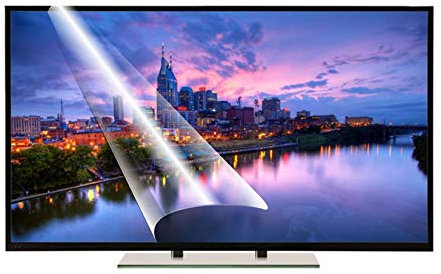 WLWLEO Anti Blue Light Screen Protector for TV 55 Inch TV Anti-Glare Filter Film Matte Protector Film for 50-75 Inch TV Monitor Anti-Reflection Rate Up to 90%,60 inch